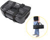 travel cooler folding shoulder strap ao coolers carbon series stow-n-go hd bag - black 35 qts