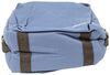 travel cooler folding shoulder strap ao coolers deluxe canvas bag - navy blue 12.5 qts