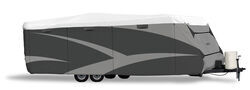 Adco Olefin HD RV Cover for Travel Trailers up to 37' - All Climate + Wind - Gray - AD39ZR