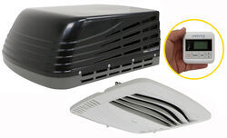 Advent Air RV Air Conditioner w/ Air Distribution Box and Wall Thermostat - 15,000 Btu - Black