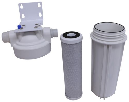 AquaFresh Exterior Water Filter System w/ Wall Bracket - Single ...