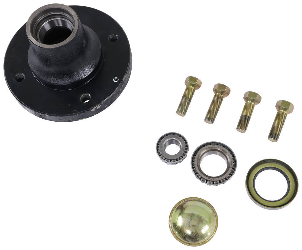 Trailer Hub Assembly - 3,000 lbs Axles - 4 on 5 - Agricultural
