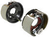 electric drum brakes 12-1/4 x 5 inch etrailer trailer w/ dust shields - self-adjusting left/right 12k