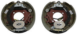 Electric Trailer Brake Kit w/ Dust Shields - Self-Adjusting - 12-1/4" - Left/Right Hand - 8K
