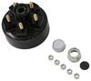 hub with integrated drum 5 on 4-1/2 inch easy grease trailer and assembly for 2k axles - 7 l44649 pre-greased