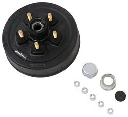 Easy Grease Trailer Hub and Drum Assembly for 3.5K Axles - 10" - 5 on 4-3/4 - Pre-Greased - AKHD-5475-35-EZ-K