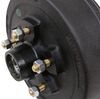 hub with integrated drum easy grease ez lube pre-greased trailer and assembly for 3.5k axles - 10 inch 5 on 4-3/4