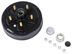 Easy Grease Trailer Hub and Drum Assembly for 3.5K Axles - 10" - 5 on 5-1/2 - Pre-Greased      