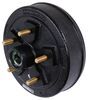 hub with integrated drum 5 on 5-1/2 inch easy grease trailer and assembly for 3.5k axles - 10 pre-greased