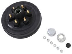 Easy Grease Trailer Hub and Drum Assembly for 5.2K & 6K Axles - 12" - 6 on 5-1/2 - Pre-Greased