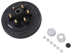 Easy Grease Trailer Hub and Drum Assembly for 5.2K & 6K Axles - 12" - 6 on 5-1/2 - Pre-Greased 
