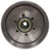 hub with integrated drum 6 on 5-1/2 inch easy grease trailer and assembly for 5.2k & 6k axles - 12 pre-greased