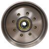 hub with integrated drum 8 on 6-1/2 inch easy grease trailer and assembly for 7k axles - 12 pre-greased