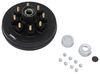 hub with integrated drum easy grease ez lube pre-greased trailer and assembly for 5.2k - 7k axles 12 inch 8 on 6.5