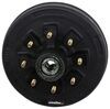 hub with integrated drum pre-greased standard trailer and assembly - 7 000-lb axles 12 inch diameter 8 on 6-1/2