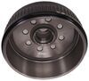hub with integrated drum 8 on 6-1/2 inch easy grease trailer and assembly for 8k axles - 12-1/4 diameter