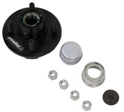 Easy Grease Trailer Idler Hub Assembly for 2K Axles - 4 on 4 - L44649 Bearings - Pre-Greased - AKIHUB-440-2-EZ-2K