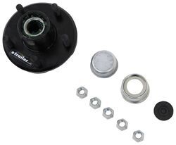 Easy Grease Trailer Idler Hub Assembly for 2K Axles - 10" to 12"- 5 on 4-1/2 - Pre-Greased - AKIHUB-545-2-EZ-2K