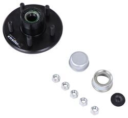 Easy Grease Trailer Idler Hub for 2K Axles - 13" to 15" Wheels - 5 on 4-1/2 - Pre-Greased 