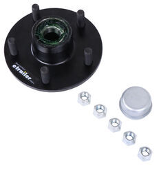 Trailer Idler Hub Assembly for 3,500-lb Axles - 5 on 5 - Pre-Greased                                