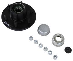 Easy Grease Trailer Idler Hub Assembly for 6K Axles - 6 on 5-1/2 - Pre-Greased                      