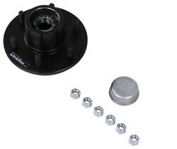 Trailer Idler Hub Assembly for 6,000-lb Axles - 6 on 5-1/2 - Pre-Greased                            