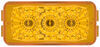 submersible lights 2-1/2l x 1-1/8w inch miro-flex led clearance or side marker light - 3 diodes rectangle amber lens