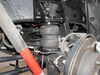 2022 toyota tundra  rear axle suspension enhancement air springs on a vehicle