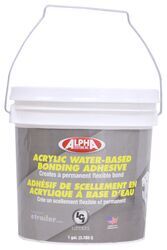 Alpha Systems 8011 Adhesive for RV Roofs - White - 1 Gallon