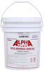 adhesive 5 gallons alpha systems 8019 water-based bonding for rv roofs - white gallon