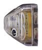 clearance lights 2-1/2l x 1w inch thinline led mini trailer or side marker light- submersible - red clear lens