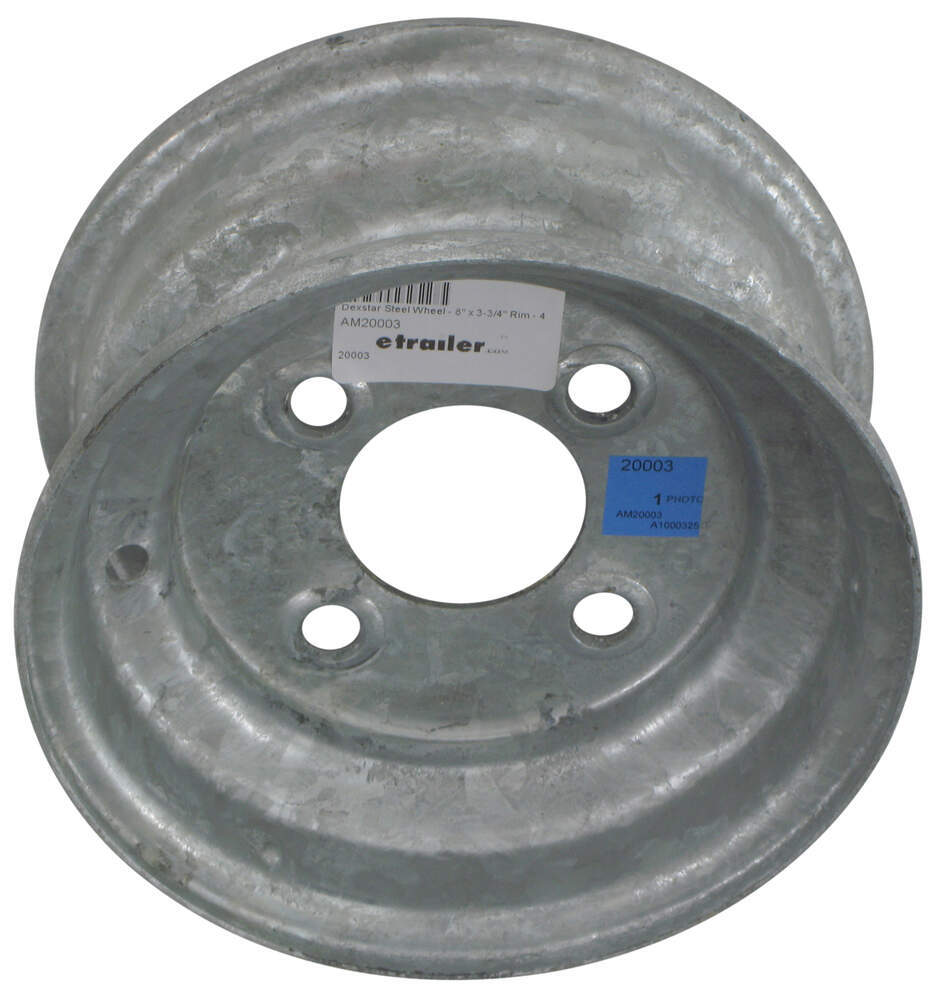 Trailer Tire – 4.80/4.00-8 Bias – Galvanized – 590 lb. Capacity