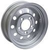 wheel only dexstar steel mini mod trailer w/ offset - 12 inch x 4 5 on 4-1/2 silver