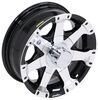 Aluminum Hi-Spec Series 06 Trailer Wheel - 13" x 5" Rim - 5 on 4-1/2 - Black 13 Inch AM20281B