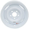 Dexstar Conventional Steel Wheel with Offset - 14" x 5-1/2" Rim - 5 on 4-1/2 - White 5 on 4-1/2 Inch AM20334