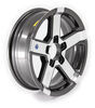 wheel only 15 inch aluminum hwt 07 series 5 spoke trailer - x on 4-1/2