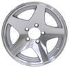 Aluminum Hi-Spec Series 04 Star Mag Trailer Wheel - 15" x 6" Rim - 5 on 4-1/2 15 Inch AM20518