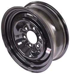 Dexstar Conventional Steel Wheel - 16" x 6" Rim - 6 on 5-1/2 - Black Powder Coat - AM20758