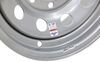 Dexstar Silver Modular Trailer Wheel - 16" x 6" Rim - 8 on 6-1/2 Steel Wheels - Powder Coat AM20760