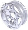 Aluminum Split Spoke Trailer Wheel - 12" x 4" Rim - 4 on 4 4 on 4 Inch AM22318HWT