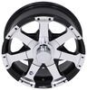 wheel only 15 inch aluminum hi-spec series 06 trailer - x 6 rim 5 on 4-1/2 black