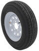 Karrier ST175/80R13 Radial Trailer Tire w/ 13" White Modular Wheel - 5 on 4-1/2 - Load Range C Radial Tire AM31957