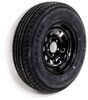 tire with wheel 5 on 4-1/2 inch kenda karrier st205/75r14 radial trailer 14 black mod - lr c
