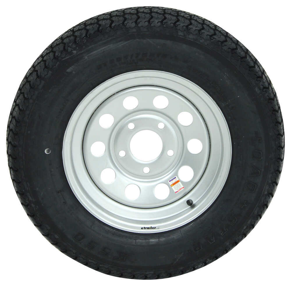 Goodride 205/75D15 Bias 6 Ply Silver Mod Trailer Wheel/Tire assembly 5 lug 5-4.5 