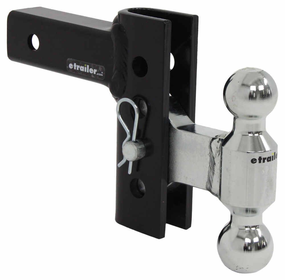 EZ Hitch Adjustable, Steel Ball Mount Kit w/ 2 Hitch Balls - 4