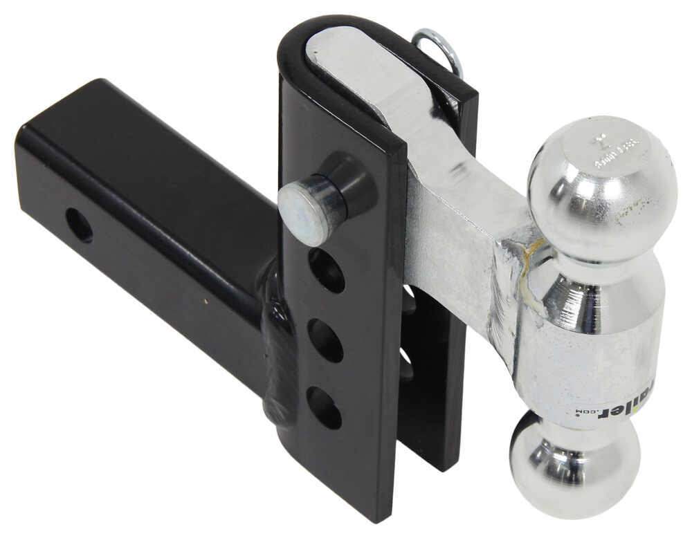 EZ Hitch Adjustable, Steel Ball Mount Kit w/ 2 Hitch Balls - 4