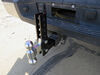 2008 chevrolet silverado  adjustable ball mount drop - 8 inch rise ez heavy duty hitch with combo drop/rise 14 000 lbs