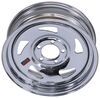 Steel Directional Trailer Wheel - 15" x 5" Rim - 5 on 4-1/2 - Chrome Finish 5 on 4-1/2 Inch AM34FR