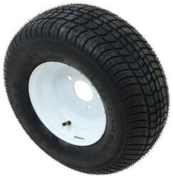 Kenda 205/65-10 Bias Trailer Tire with 10" White Wheel - 5 on 4-1/2 - Load Range D - AM3H430