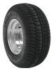 Kenda 205/65-10 Bias Trailer Tire with 10" Galvanized Wheel - 5 on 4-1/2 - Load Range E Load Range E AM3H490